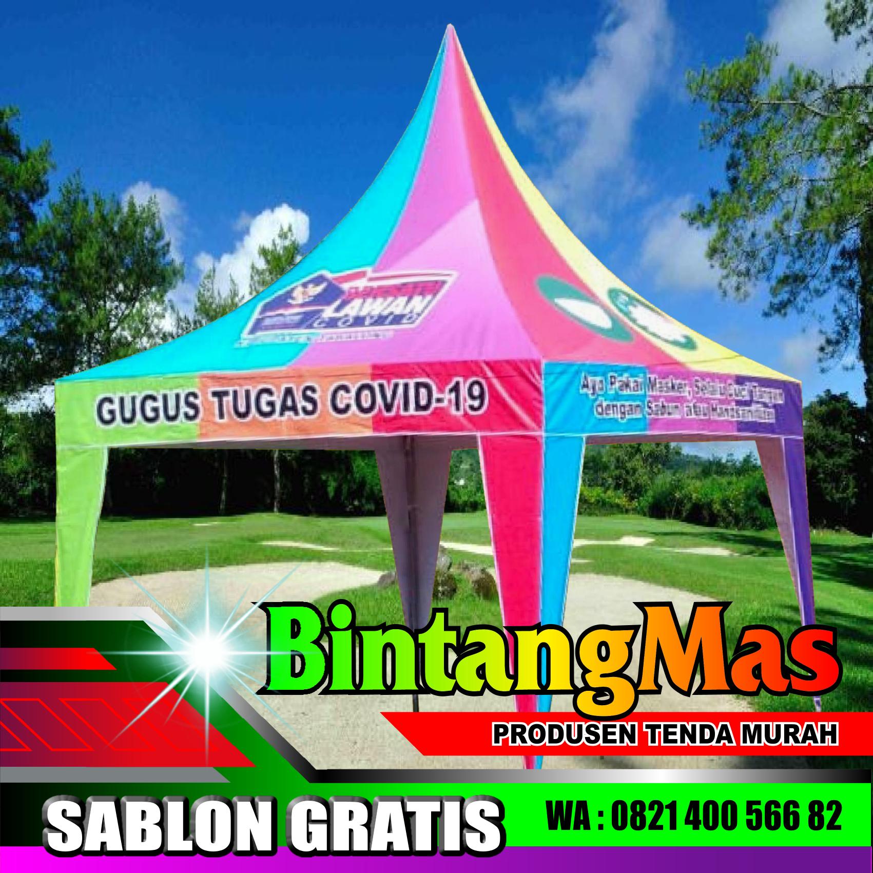 CALL WA 082140056682 | CV BINTANG MAS | JUAL TENDA MURAH BANJARMASIN TENDA KERUCUT 3x3